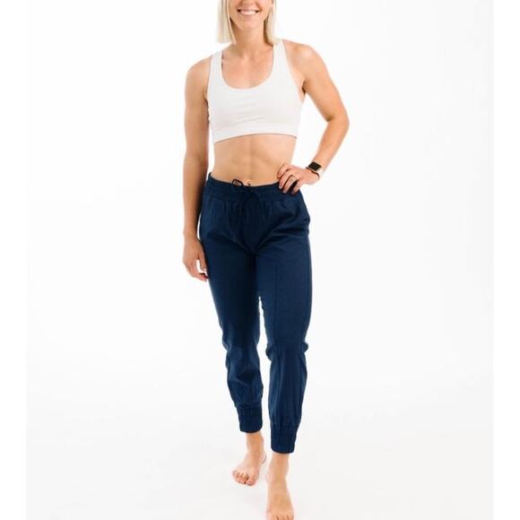 ZYIA Pants - ZYIA Active NWT Navy Perfection Jogger Size Medium
